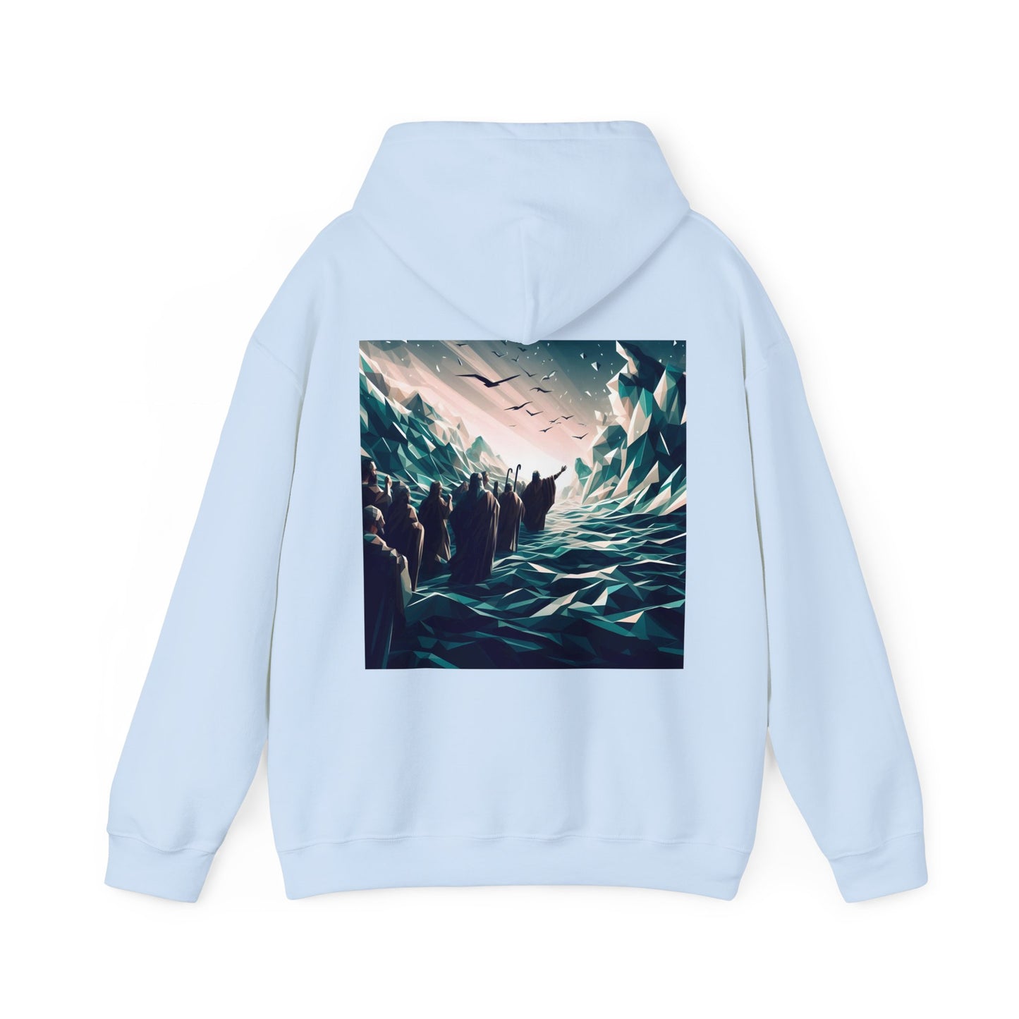 Moses Parting the Red Sea hoodie