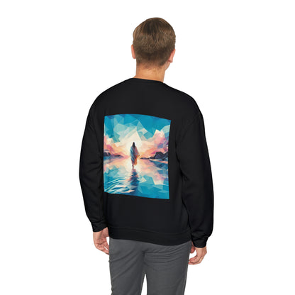 Jesus walks on water sweatshirt