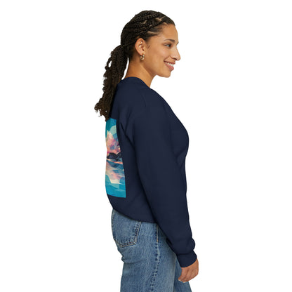 Jesus walks on water sweatshirt