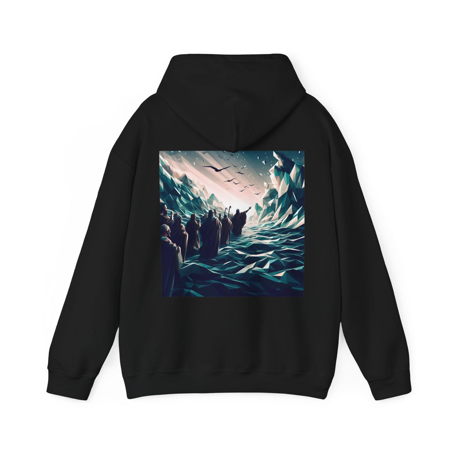 Moses Parting the Red Sea hoodie